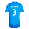 Italia Federico Dimarco 3 Hjemme EM 2024 - Herre Fotballdrakt